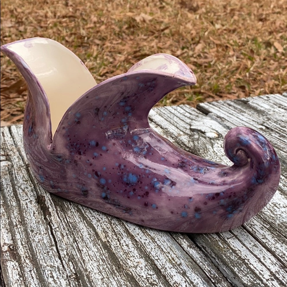 Vintage shoe planter